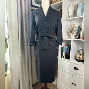 Banana Republic Charcoal Skirt Set